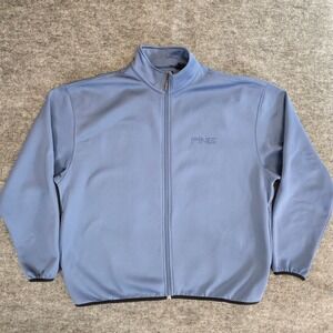 Ping  Collection Jacket Mens Size XL Blue Full Zip Performance Golf